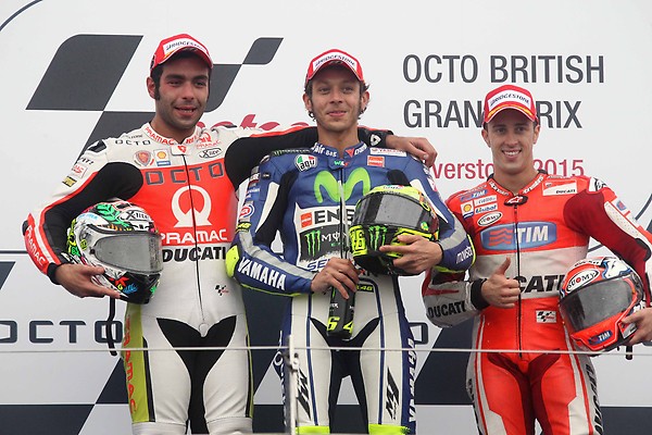 Petrucci podium