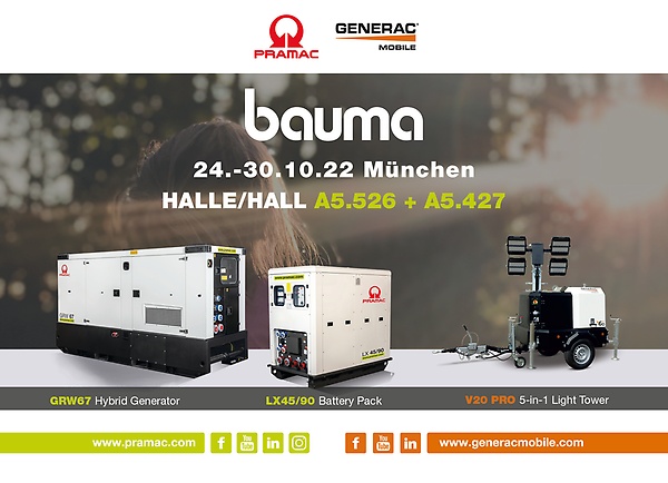 News Bauma 2022